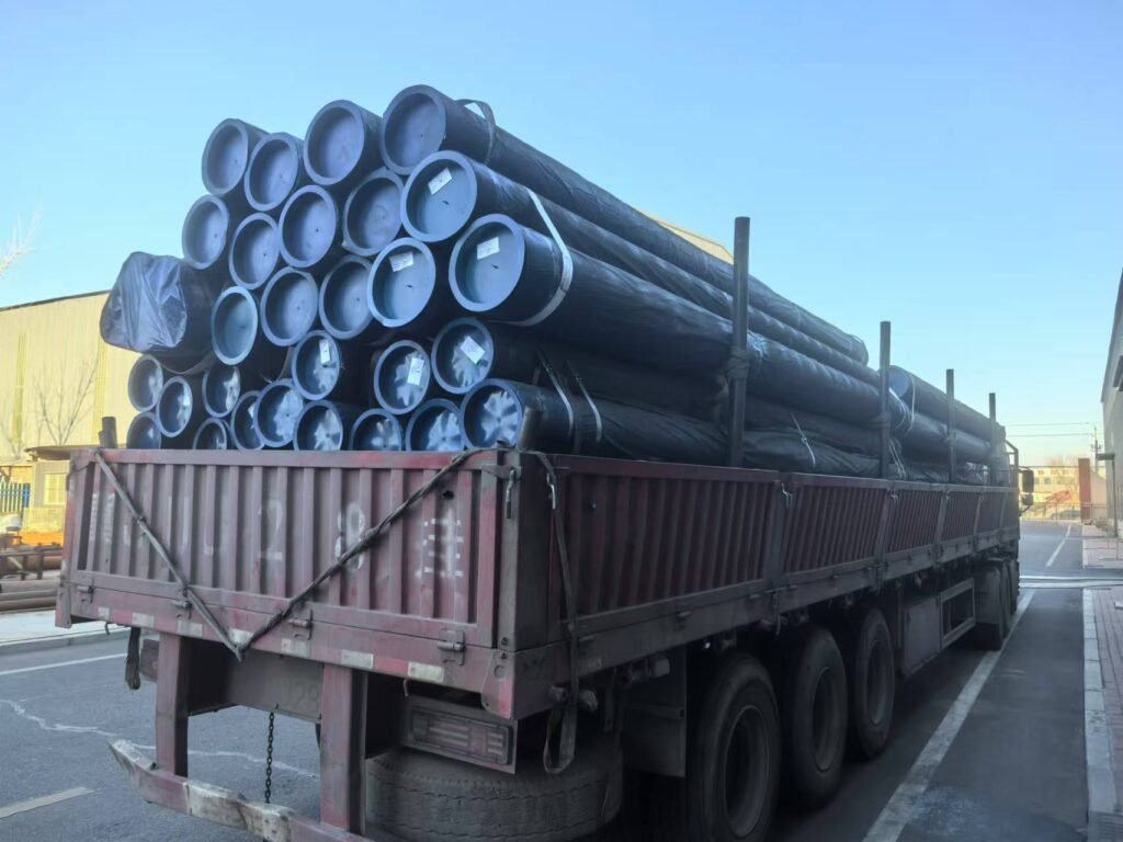 ASTM A106 Grade B Seamless Carbon Steel Pipes FOR UAE oil and gas pipeline