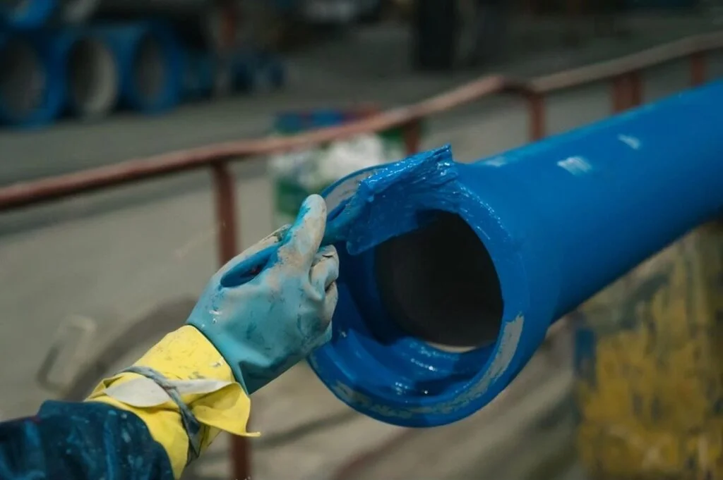 Steel Pipe Coating Application