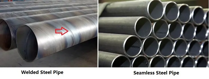 Seamless vs. Welded steel pipes