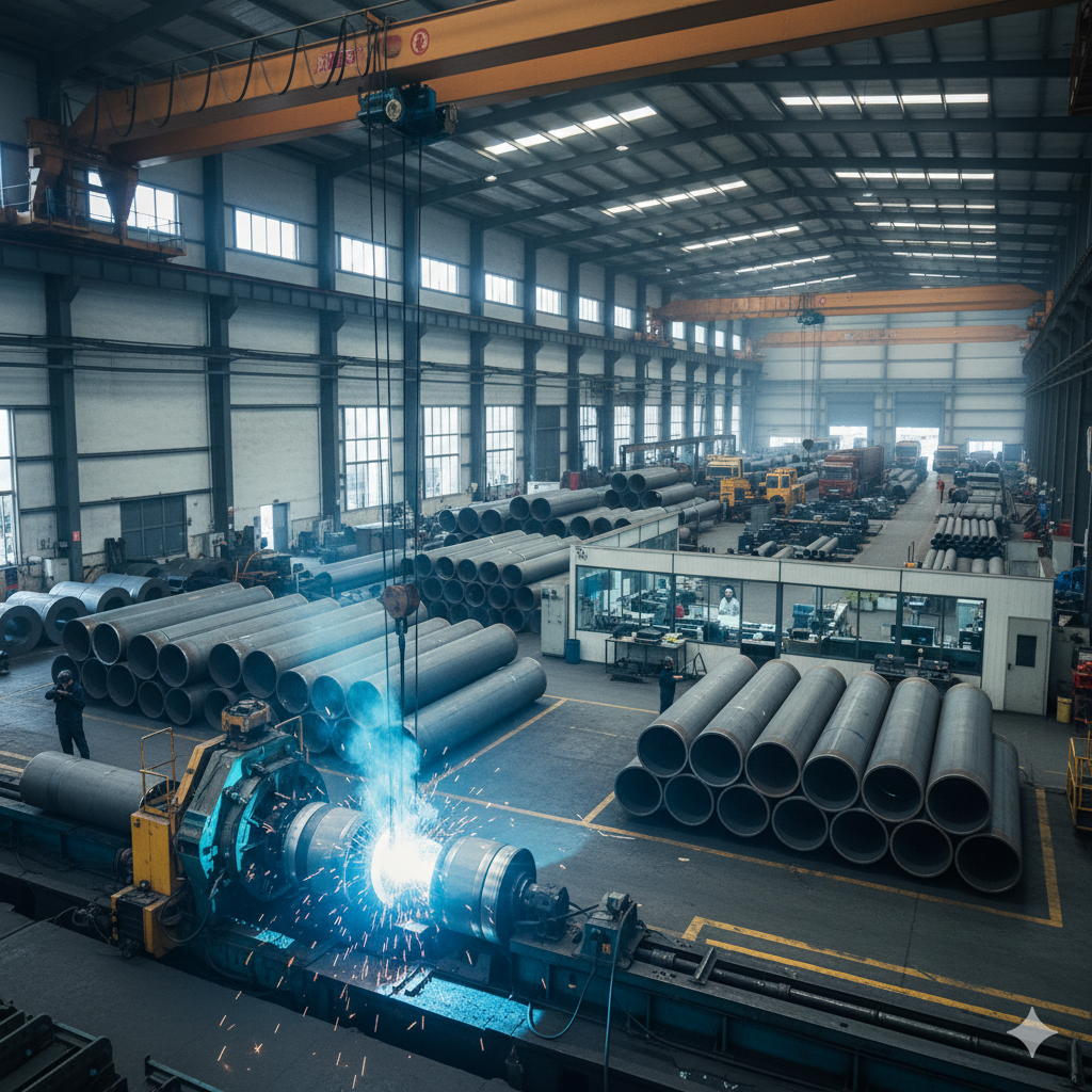 carbon steel SSAW steel pipe exporter