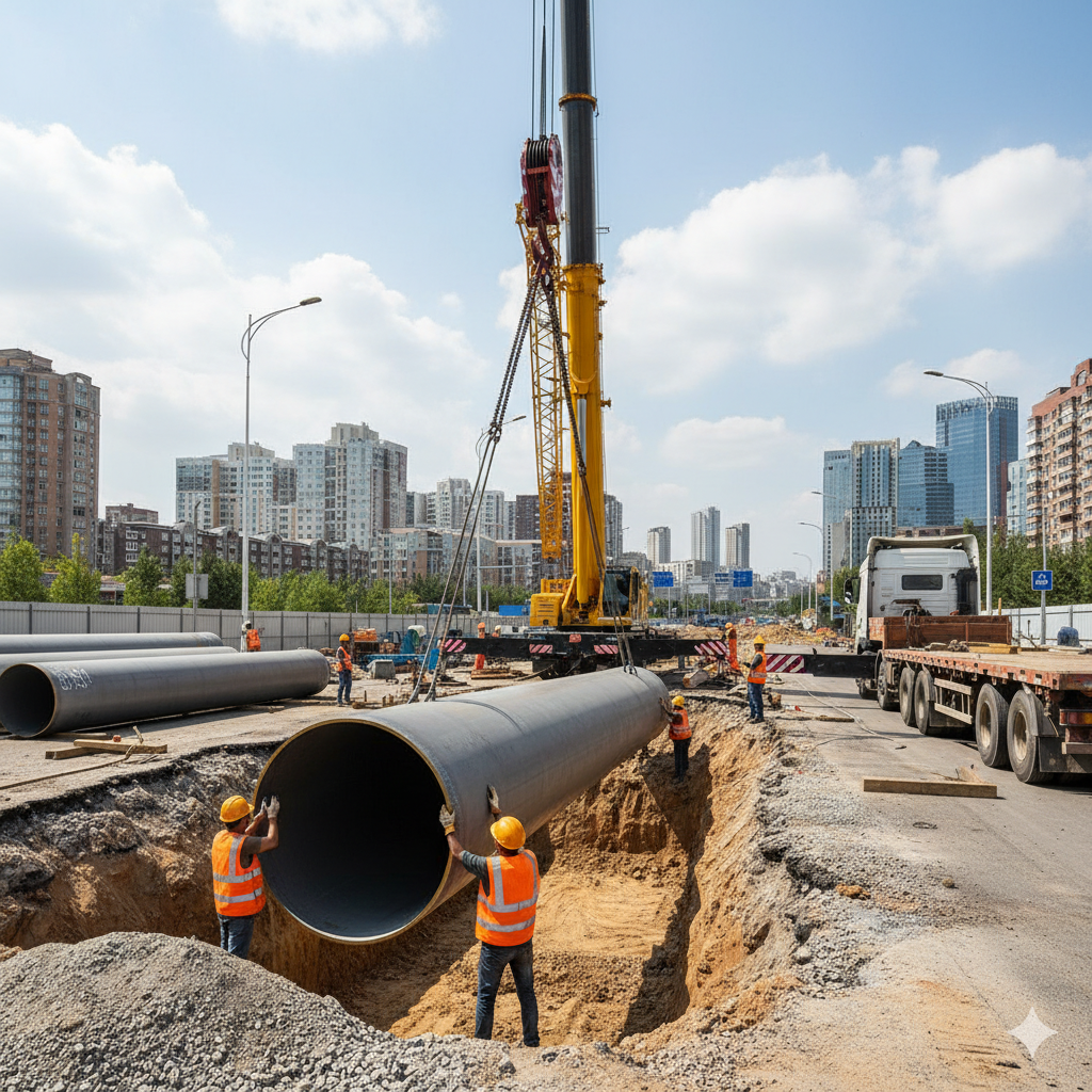 Carbon steel SSAW steel pipe wholesalers