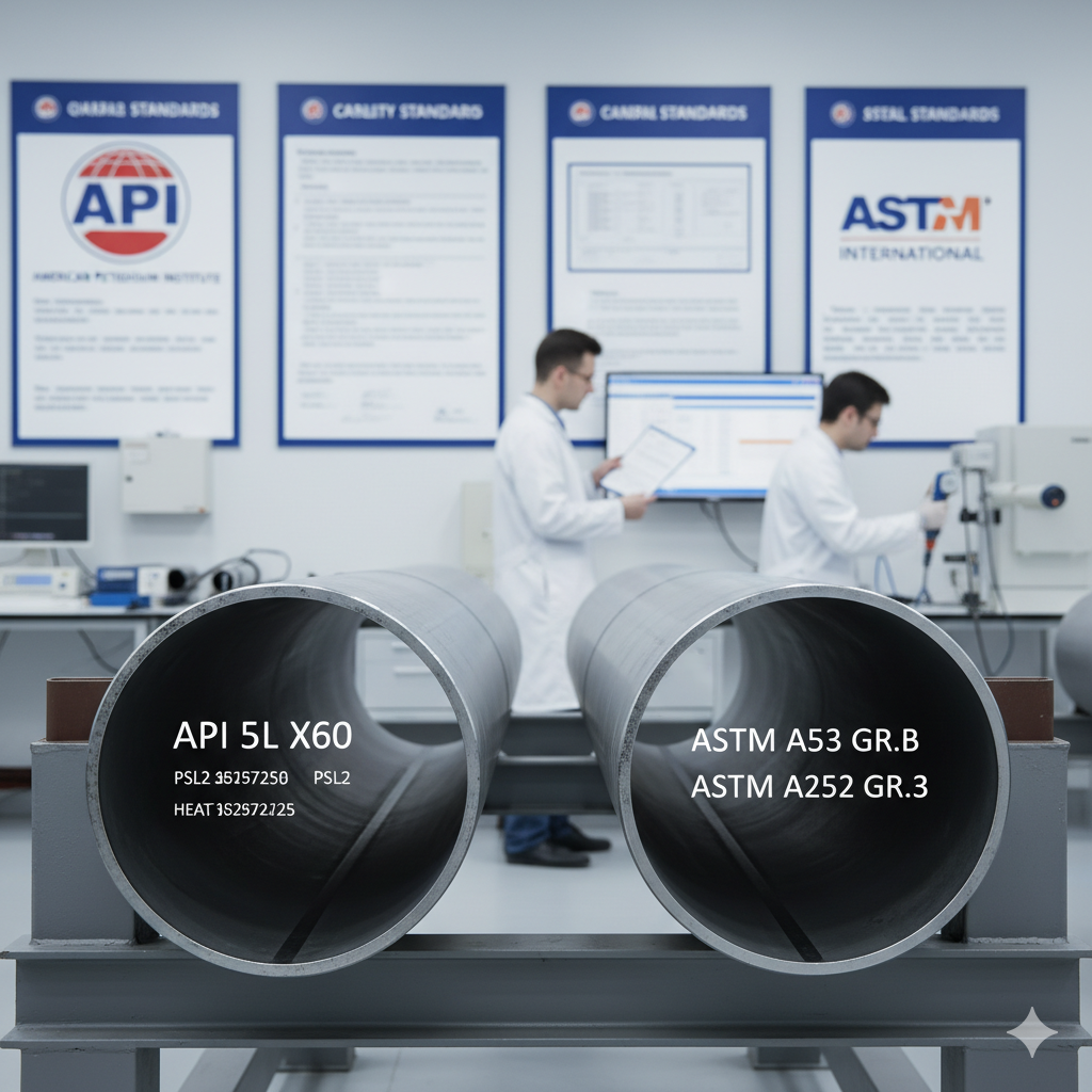 Carbon steel SSAW steel pipe grade