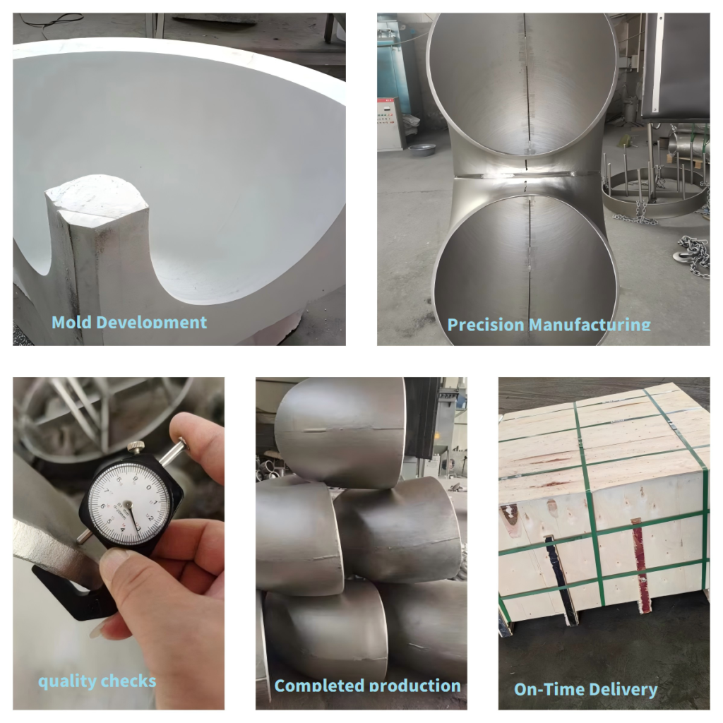 Successful Custom 180° Elbow Bend Project for UAE Water Installation
