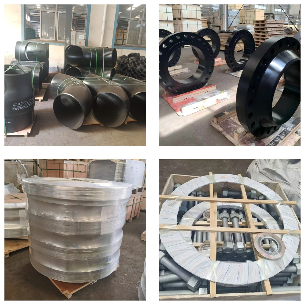 custom buttweld pipe fittings and flanges for Leading Oil & Gas Contractor in Bangladesh