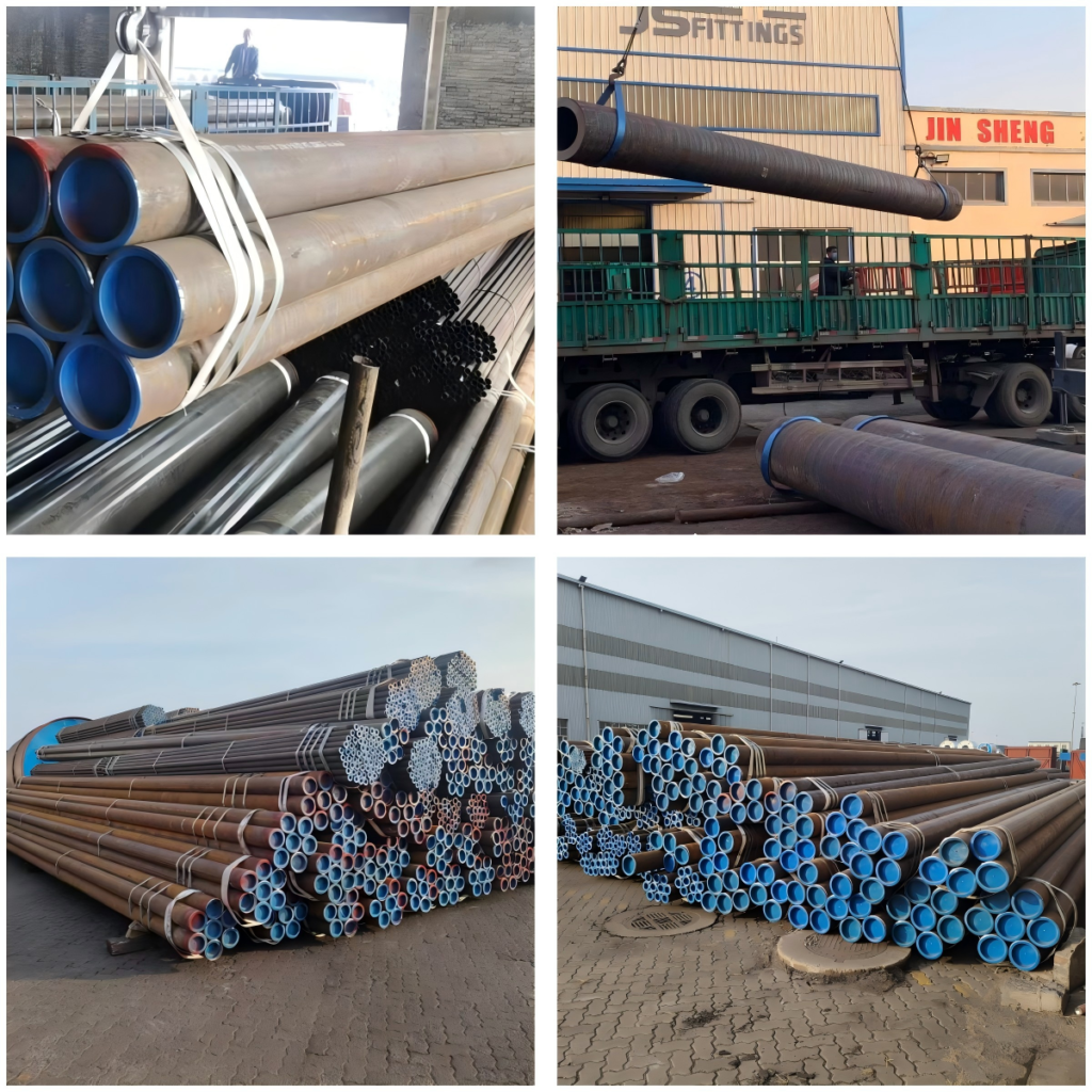 API 5L Grade B seamless steel pipe for oil gas projects