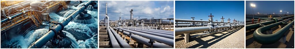 ASTM A106 seamless carbon steel pipe application