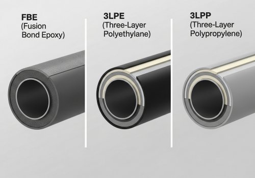 Coated Carbon Steel Pipes Guide: FBE vs. 3LPE, Grades, and Applications | JS FITTINGS