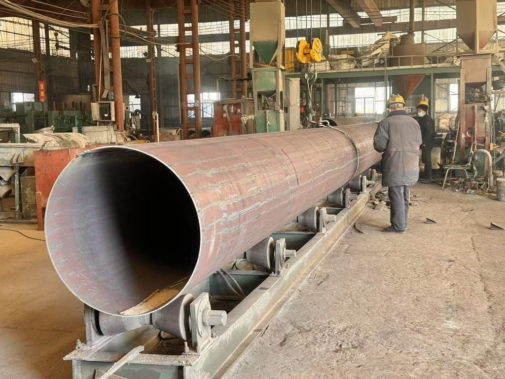 JS FITTINGS supply API 5L LSAW Steel Pipe for Nigeria Gas Project