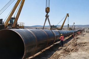 Large diameter steel pipe manufacturer